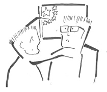 Questioning image