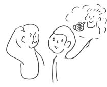 Questioning image